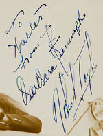 BARBARA STANWYCK & ROBERT TAYLOR SIGNED PHOTO.