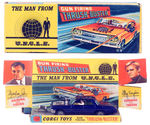 "THE MAN FROM U.N.C.L.E. GUN-FIRING T.H.R.U.S.H. BUSTER" CORGI DIE CAST VEHICLE.