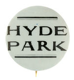 FDR "HYDE PARK" RARE 1940 BTN.