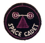 "SPACE CADET" TOM CORBETT CEREAL PATCH.