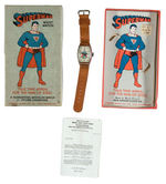 "SUPERMAN" WRIST WATCH IN BOX.