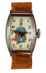 "SUPERMAN" WRIST WATCH IN BOX.