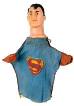 RARE "SUPERMAN 2 IN 1 PUPPET" BY PETER PUPPET.