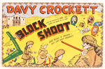 "DAVY CROCKETT BLOCK SHOOT" GAME IN BOX.