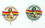 SPANISH WAR "GRUPO LEONES" PAIR.