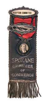 TAFT SPOKANE RECEPTION BADGE.