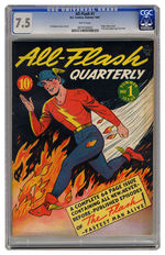 ALL-FLASH COMICS #1 SUMMER 1941 CGC 7.5