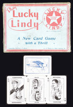 "LUCKY LINDY-A NEW CARD GAME WITH A THRILL."