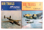 "AIR TRAILS" 1940s MAGAZINE LOT.