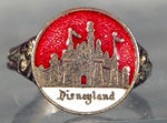 "DISNEYLAND" RING DEPICTING FANTASYLAND CASTLE.