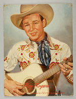 "ROY ROGERS EXCLUSIVE RCA VICTOR RECORDING ARTIST" STORE SIGN.
