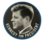 JFK 1960 COATTAIL FLASHER  BUTTON FROM MICHIGAN