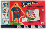 "SUPERMAN PAINT-BY-NUMBERS WATERCOLOR SET."