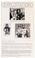 "BATMAN" MOVIE PRESSBOOK.