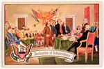 "U.S. PRESIDENTS" GUM CARD SET.