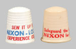 NIXON FOR SENATE AND FOR PRESIDENT THIMBLES.
