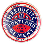 GRAPHIC "PORTLAND CEMENT" BUTTON.