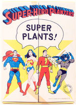 "SUPER-HERO PLANTERS" BOXED SET.