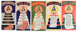 LONE RANGER "CHIEF SCOUT" COMPLETE CARD SET/PLEDGE CARD/ENVELOPE.