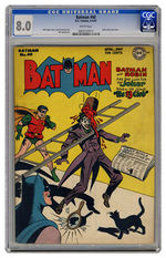 BATMAN #40 APRIL MAY 1940 CGC 8.0