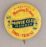 RARE MICKEY AND DONALD MINNEAPOLIS CLUB BUTTON.