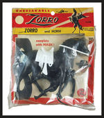 "ZORRO AND HORSE" FIGURE SET BY LIDO.