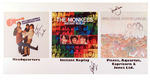 “THE MONKEES” AUTOGRAPHED RECORD PROMO POSTER.