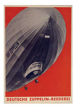 "GRAF ZEPPELIN" POSTCARD/FLIER LOT