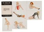 ALBERTO VARGAS ESQUIRE PIN-UP CALENDAR/CARD SET.