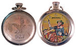 "JEFF ARNOLD EAGLE" COMICS ENGLISH POCKET WATCH.