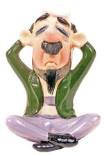 BEATNIK 1960s COUNTER CULTURE CERAMIC FIGURINE