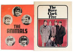 "THE ANIMALS/THE DAVE CLARK FIVE" PROGRAM PAIR.