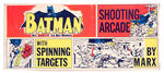 "BATMAN SHOOTING ARCADE WITH SPINNING TARGETS."