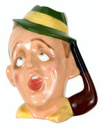 BING CROSBY FIGURAL CELEBRITY MUG BY BARCLAY.