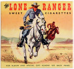 "THE LONE RANGER SWEET CIGARETTES" BOX.