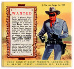 "THE LONE RANGER SWEET CIGARETTES" BOX.