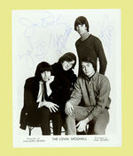 "THE LOVIN' SPOONFUL" SIGNED PUBLICITY PHOTO.