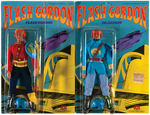 "FLASH GORDON" MEGO CARDED ACTION FIGURE SET OF FOUR.