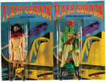 "FLASH GORDON" MEGO CARDED ACTION FIGURE SET OF FOUR.