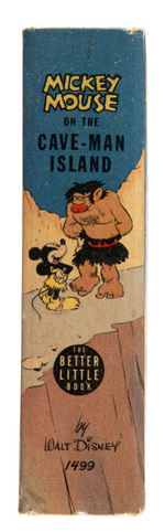 "MICKEY MOUSE ON THE CAVE-MAN ISLAND" BTLB.