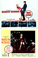 MARILYN MONROE "BUS STOP" LOBBY CARD SET.