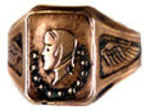 AIRLINE HOSTESS RARE 1936 RING.