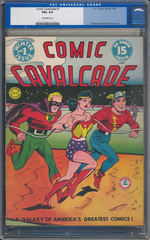 COMIC CAVALCADE #1, WINTER 1942. CGC 6.5