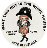 FOUR DIFFERENT ANTI-CARTER "WANT THIS NUT IN THE WHITE HOUSE?"