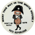 FOUR DIFFERENT ANTI-CARTER "WANT THIS NUT IN THE WHITE HOUSE?"