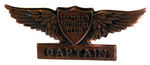 "MEMBER SKY RIDERS CLUB" RANK BADGE.