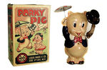 "MARX PORKY PIG" BOXED WINDUP TOY.