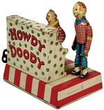 "HOWDY DOODY" AND CLARABELL LINE MAR WINDUP TOY.