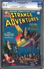 STRANGE ADVENTURES #4, JANUARY 1951. CGC 8.5