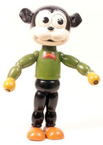 BETTY BOOP'S FRIEND "BIMBO" 10" TALL JOINTED WOOD AND COMPOSITION DOLL.